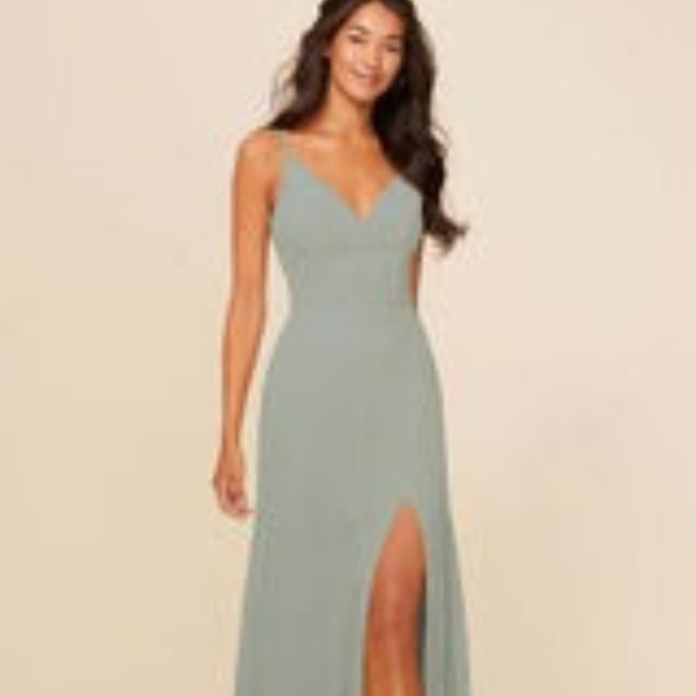 Dear Cleo, long bridesmaid gown